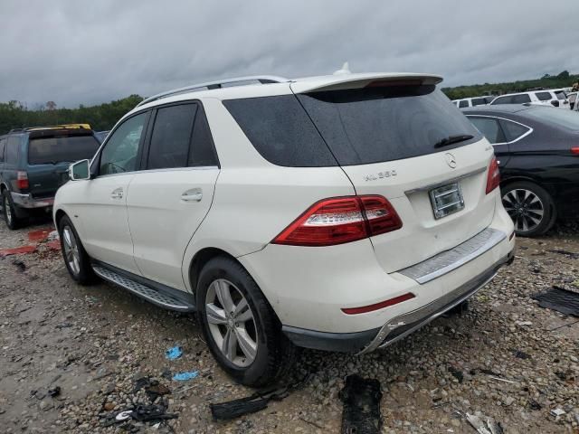 2012 Mercedes-Benz ML 350 4matic