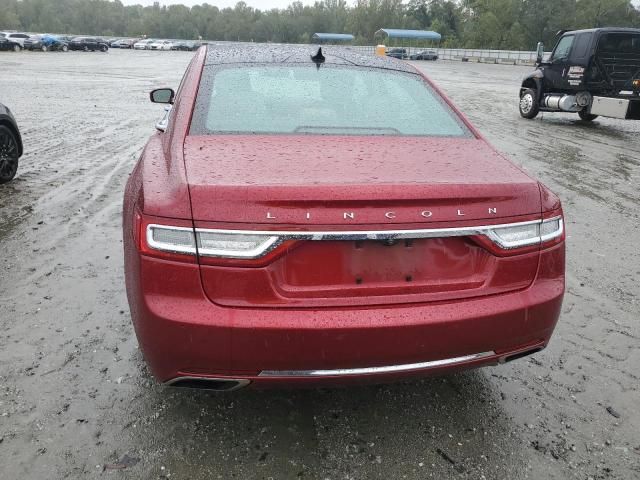 2019 Lincoln Continental Select