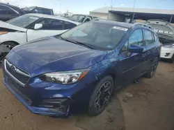 Subaru Impreza salvage cars for sale: 2017 Subaru Impreza Premium