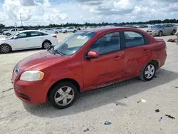 Salvage cars for sale at Arcadia, FL auction: 2011 Chevrolet Aveo LS