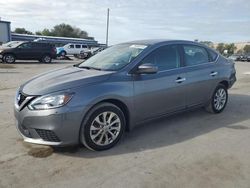 Salvage cars for sale at Tifton, GA auction: 2018 Nissan Sentra S