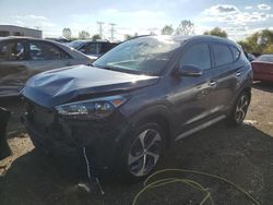 Hyundai salvage cars for sale: 2017 Hyundai Tucson Limited