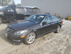 Salvage cars for sale at Spartanburg, SC auction: 2014 Mercedes-Benz C 300 4matic