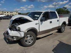 Salvage cars for sale at Wilmer, TX auction: 2006 Ford F150 Supercrew