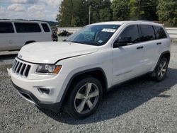 Salvage cars for sale at Concord, NC auction: 2014 Jeep Grand Cherokee Limited