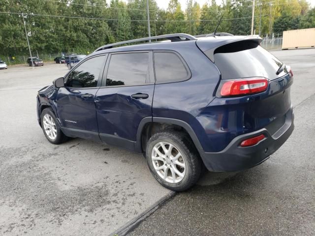 2016 Jeep Cherokee Sport