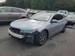 Acura Vehiculos salvage en venta: 2015 Acura TLX Advance