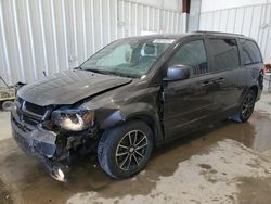 Salvage cars for sale at Franklin, WI auction: 2017 Dodge Grand Caravan GT