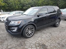 2016 Ford Explorer Sport en venta en Austell, GA