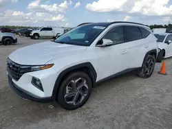 Salvage cars for sale at Houston, TX auction: 2022 Hyundai Tucson Limited