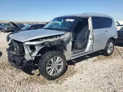 Salvage cars for sale at Magna, UT auction: 2017 Infiniti QX80 Base