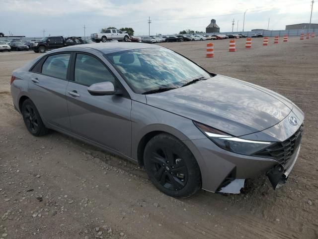 2023 Hyundai Elantra Blue