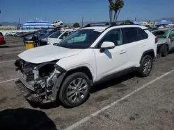 Salvage cars for sale at Van Nuys, CA auction: 2020 Toyota Rav4 XLE Premium