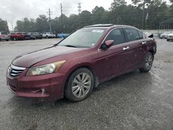 2012 Honda Accord EXL en venta en Savannah, GA