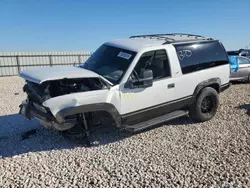 Salvage cars for sale at Taylor, TX auction: 1996 Chevrolet Tahoe K1500