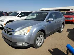 Compre carros salvage a la venta ahora en subasta: 2012 Subaru Outback 2.5I Premium