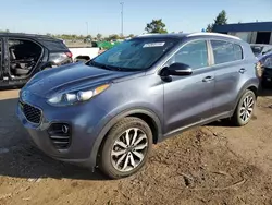 KIA salvage cars for sale: 2017 KIA Sportage EX