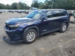 Salvage cars for sale at Eight Mile, AL auction: 2024 Toyota Grand Highlander XLE