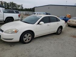 Chevrolet Vehiculos salvage en venta: 2007 Chevrolet Impala LT