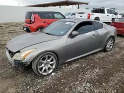 Salvage cars for sale at Temple, TX auction: 2008 Infiniti G37 Base