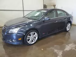 Chevrolet salvage cars for sale: 2014 Chevrolet Cruze LTZ