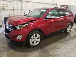 Chevrolet salvage cars for sale: 2020 Chevrolet Equinox Premier