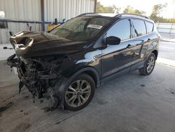 Salvage cars for sale from Copart Cartersville, GA: 2018 Ford Escape SE