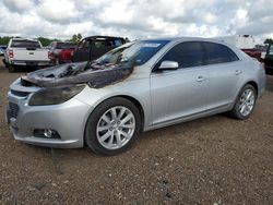 Salvage cars for sale at Mercedes, TX auction: 2015 Chevrolet Malibu 2LT