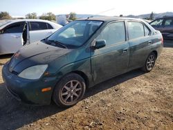 Salvage cars for sale at San Martin, CA auction: 2002 Toyota Prius