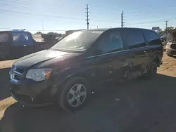 Salvage cars for sale at Colorado Springs, CO auction: 2012 Dodge Grand Caravan Crew