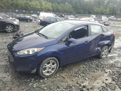 Salvage cars for sale at Waldorf, MD auction: 2016 Ford Fiesta SE