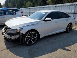 Salvage cars for sale at auction: 2019 Honda Accord Sport