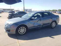 Salvage cars for sale at Grand Prairie, TX auction: 2011 Ford Fusion SEL