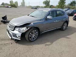 Salvage cars for sale at Montreal Est, QC auction: 2016 Infiniti QX50