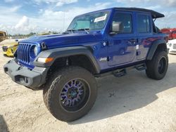 Salvage cars for sale at Arcadia, FL auction: 2020 Jeep Wrangler Unlimited Sport