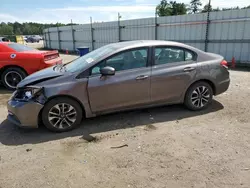 Salvage cars for sale at Harleyville, SC auction: 2014 Honda Civic EX