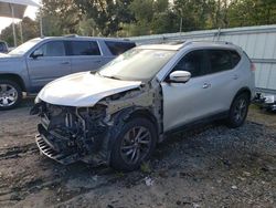 Salvage cars for sale at Savannah, GA auction: 2016 Nissan Rogue S