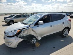 Salvage cars for sale at Grand Prairie, TX auction: 2013 Hyundai Tucson GLS