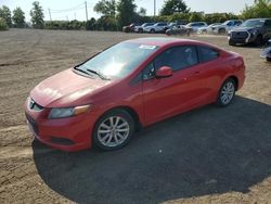 Salvage cars for sale at Montreal Est, QC auction: 2012 Honda Civic LX