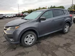 Vehiculos salvage en venta de Copart Denver, CO: 2015 Toyota Rav4 LE