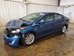 Salvage cars for sale at Pennsburg, PA auction: 2015 Hyundai Elantra SE