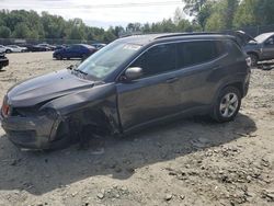 Carros salvage sin ofertas aún a la venta en subasta: 2018 Jeep Compass Latitude