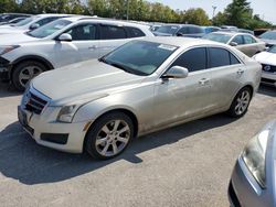 Salvage cars for sale from Copart Lexington, KY: 2014 Cadillac ATS Luxury