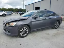 Salvage cars for sale at Apopka, FL auction: 2014 Honda Accord LX