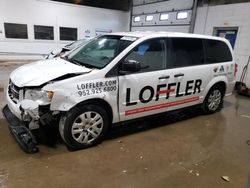 Salvage cars for sale at Blaine, MN auction: 2015 Dodge Grand Caravan SE