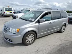 Salvage cars for sale at Indianapolis, IN auction: 2015 Chrysler Town & Country Touring