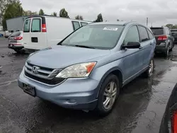 Salvage cars for sale at Portland, OR auction: 2010 Honda CR-V EX