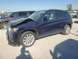 BMW x3 xdrive28i salvage cars for sale: 2017 BMW X3 XDRIVE28I