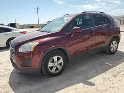 Salvage cars for sale at Andrews, TX auction: 2016 Chevrolet Trax 1LT