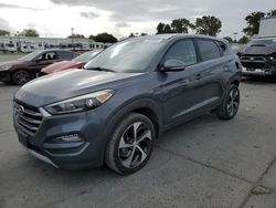 Salvage cars for sale from Copart Sacramento, CA: 2017 Hyundai Tucson Limited